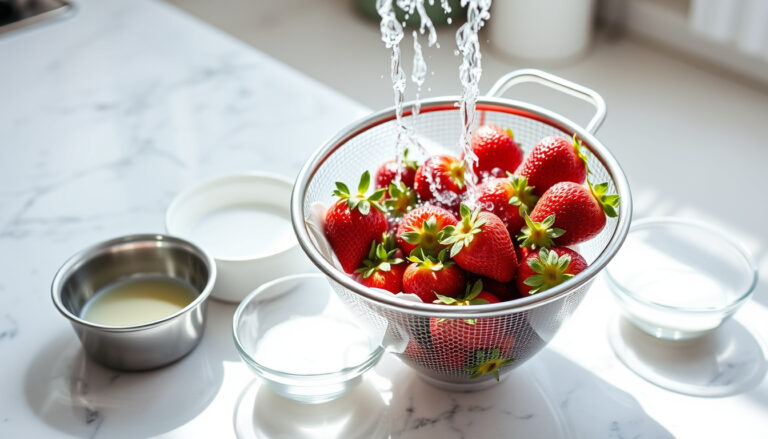 How to Wash Strawberries: Vinegar, Salt, Baking Soda Methods